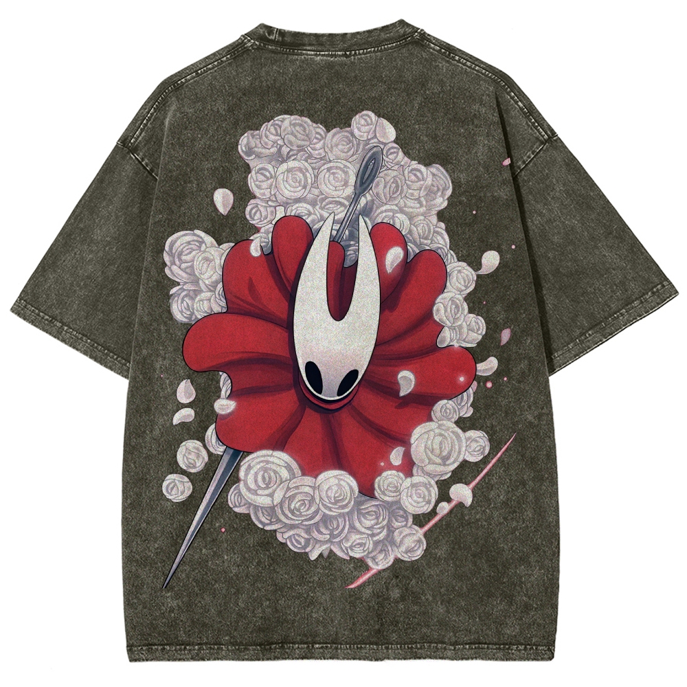 Hornet Floral Bloom Retro Washed T-Shirt