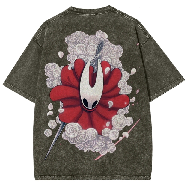 Hornet Floral Bloom Retro Washed T-Shirt