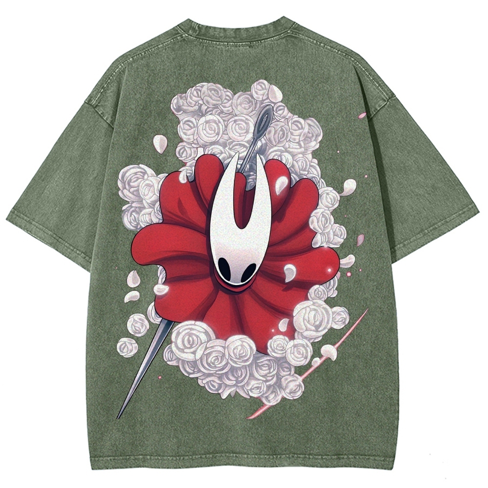 Hornet Floral Bloom Retro Washed T-Shirt