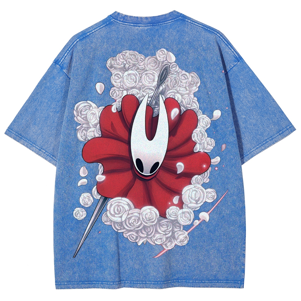 Hornet Floral Bloom Retro Washed T-Shirt