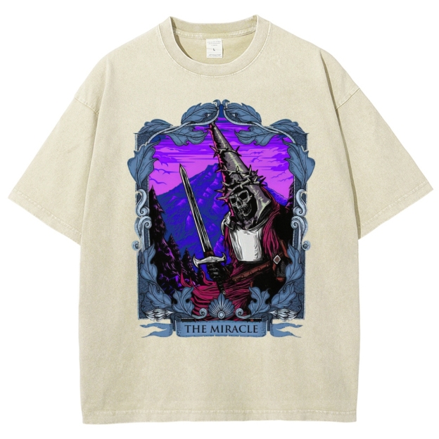 The Miracle Penitent One Tarot Graphic Washed T-Shirt