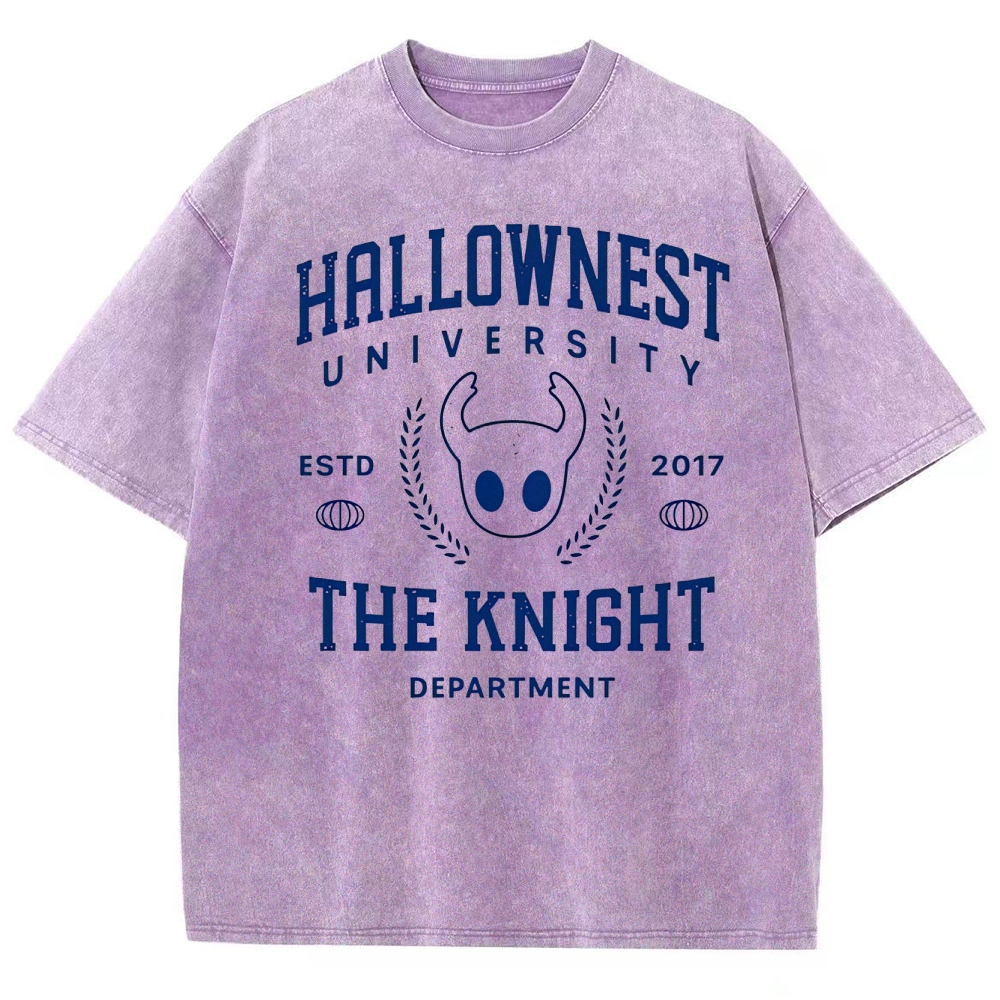 Hallownest University Knight Dept. Retro Washed T-Shirt