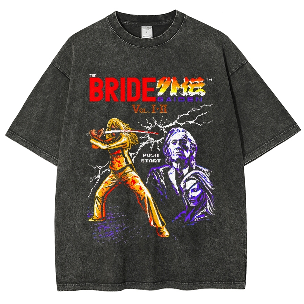 The Bride Gaiden Vol. I-II Retro Arcade Washed T-Shirt