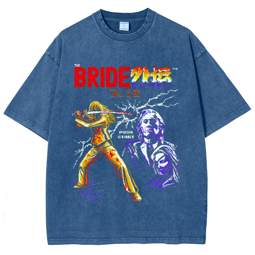 The Bride Gaiden Vol. I-II Retro Arcade Washed T-Shirt