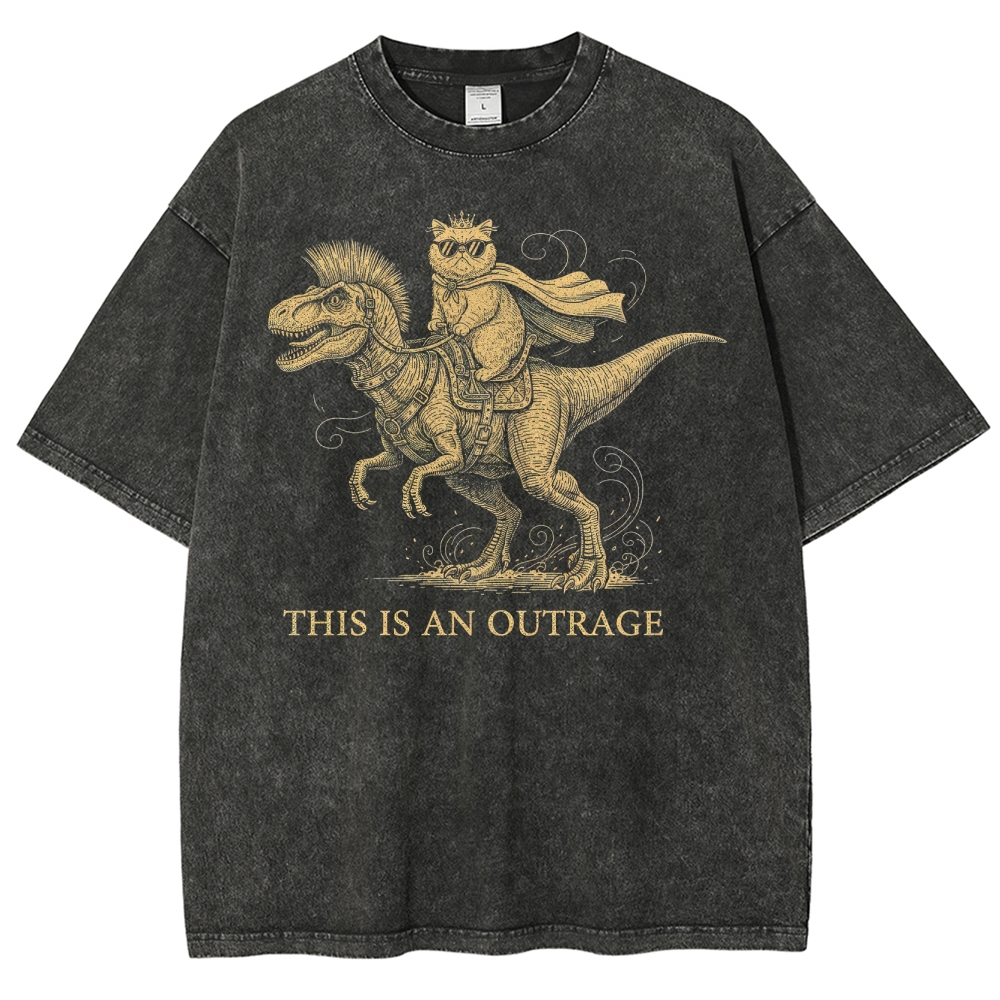This is an Outrage  Washed T-Shirt 