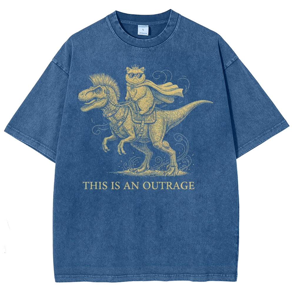 This is an Outrage  Washed T-Shirt 