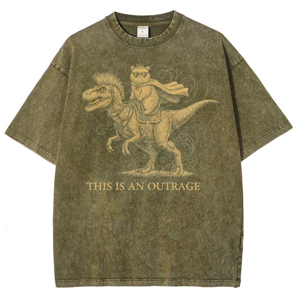 This is an Outrage  Washed T-Shirt 