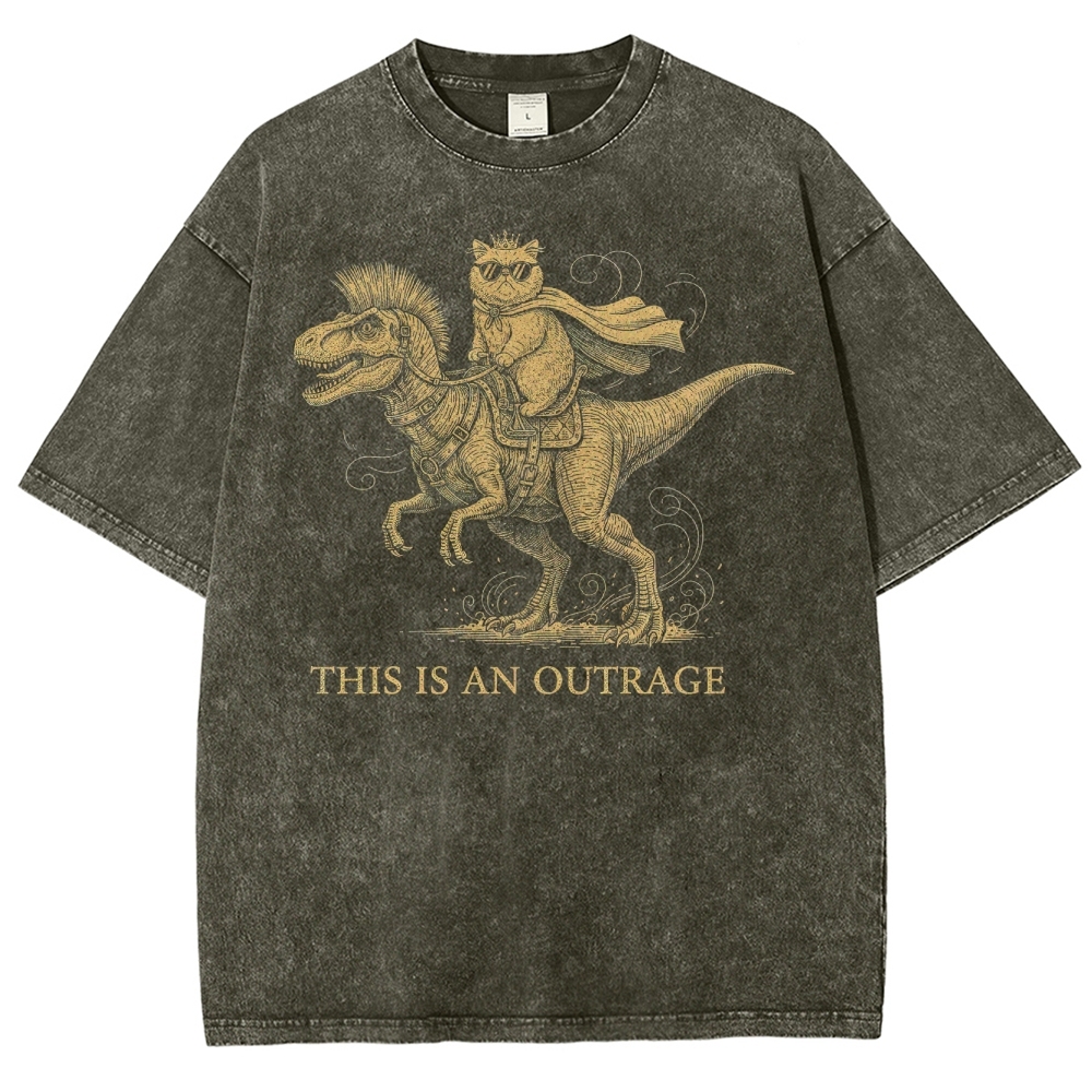 This is an Outrage  Washed T-Shirt 