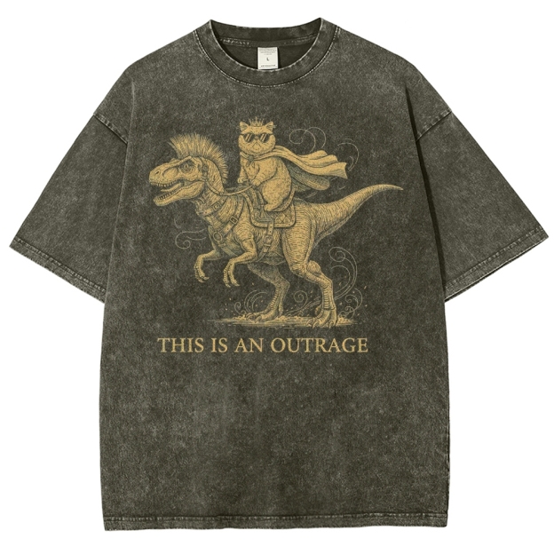This is an Outrage  Washed T-Shirt 