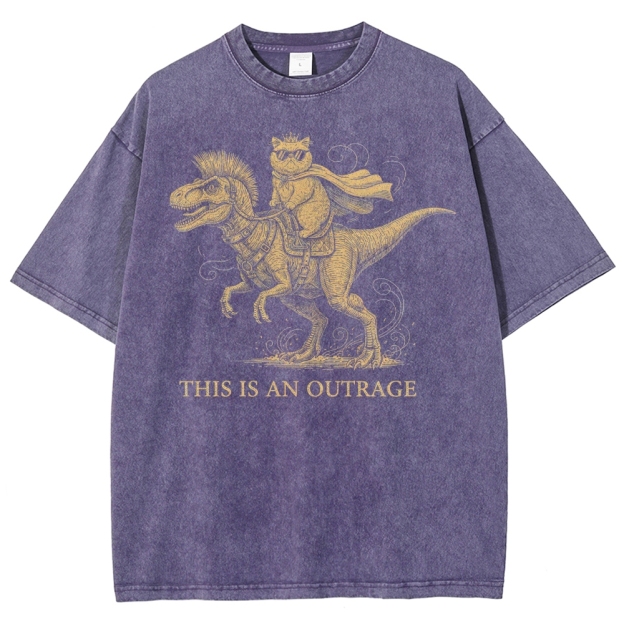 This is an Outrage  Washed T-Shirt 