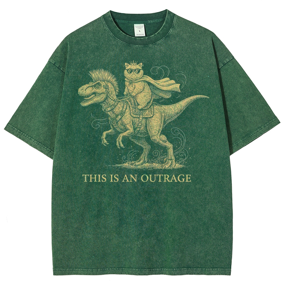 This is an Outrage  Washed T-Shirt 
