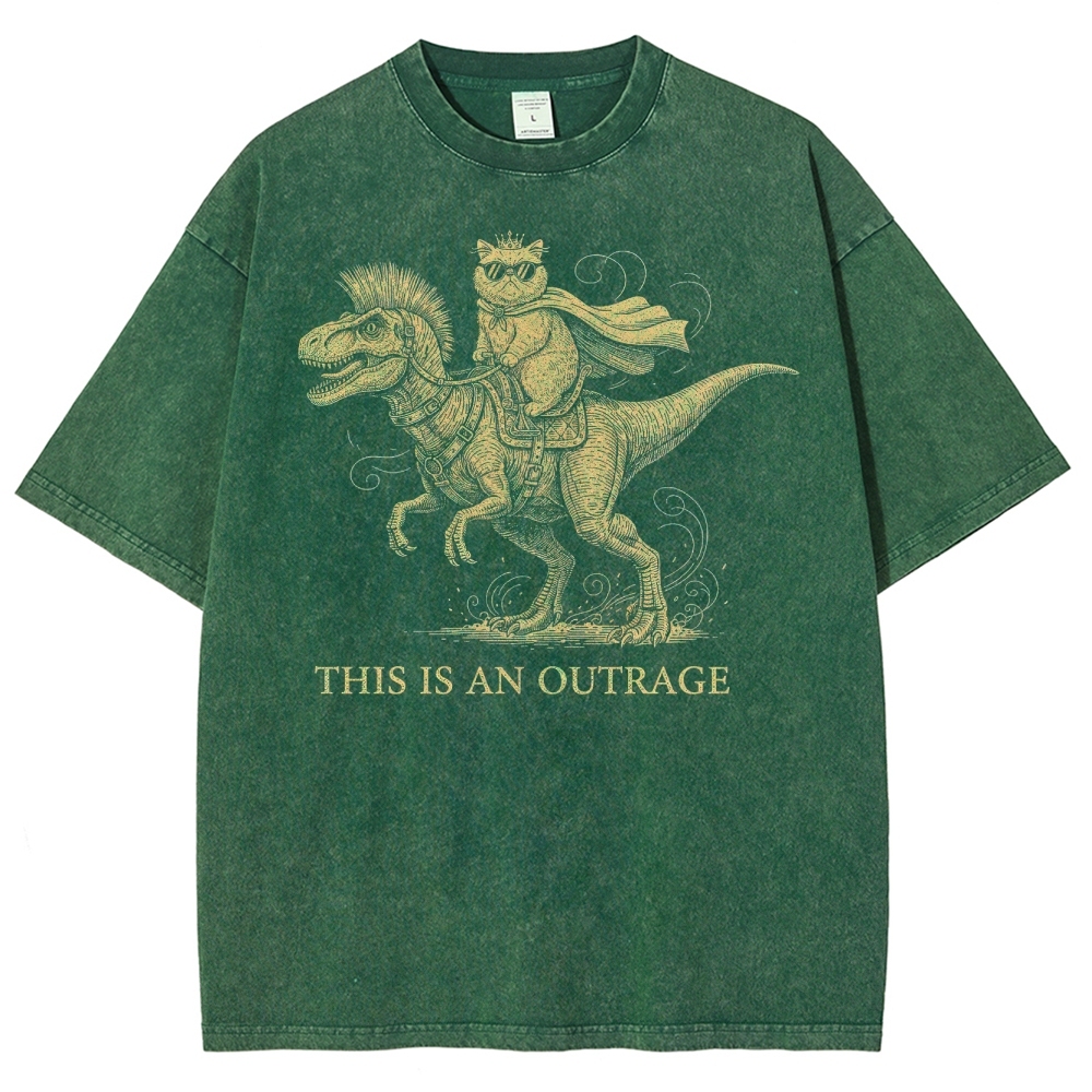 This is an Outrage  Washed T-Shirt 