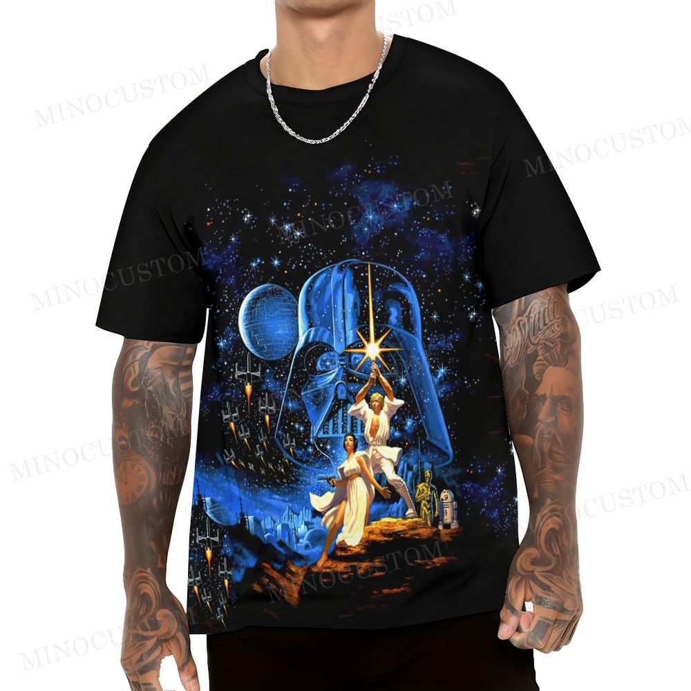 Vintage Galactic Space Opera Epic Hero Graphic Tee