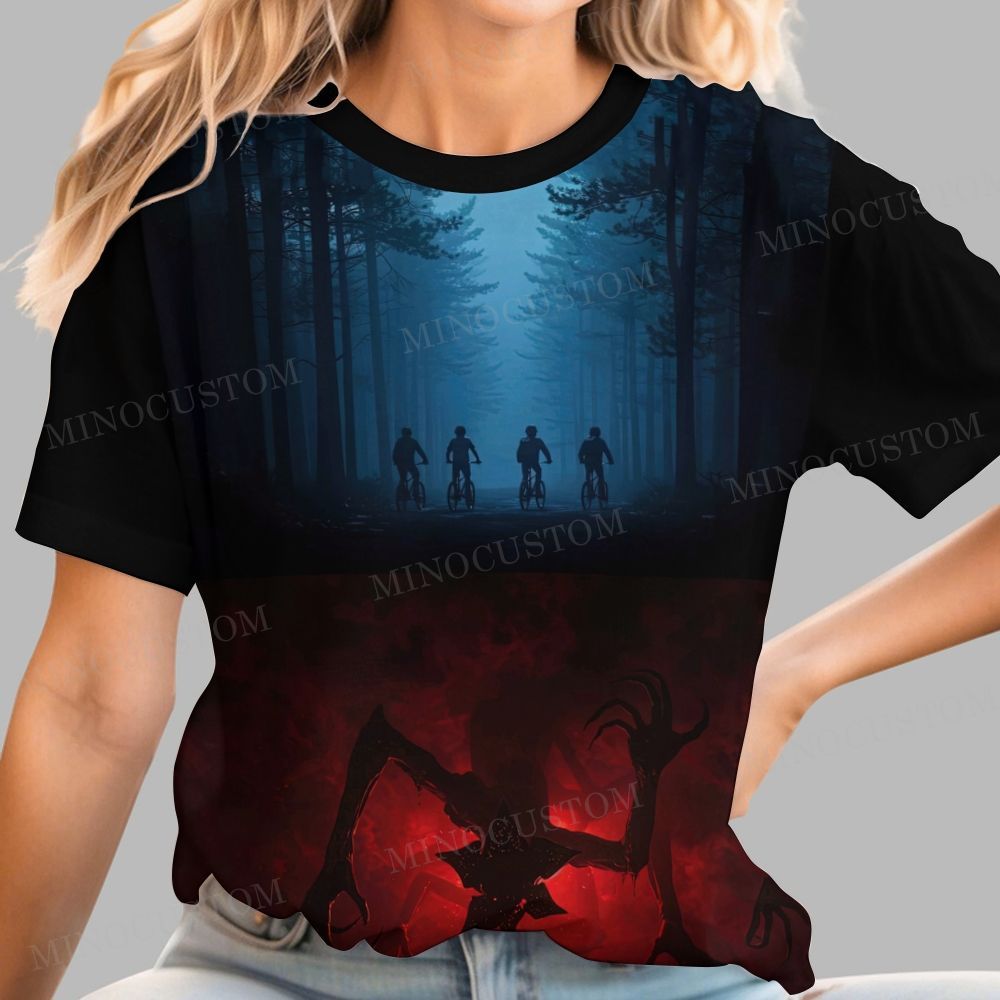 Mysterious Parallel Dimension Forest Adventure Graphic T-Shirt