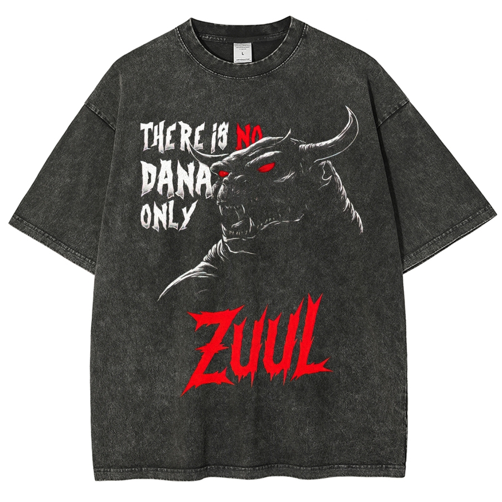 There is No Dana Only Zuul Retro Demon Washed T-Shirt