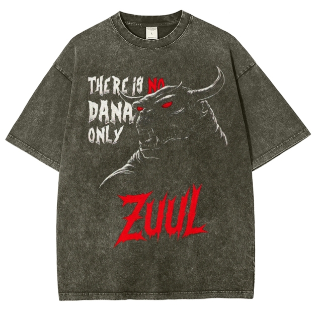 There is No Dana Only Zuul Retro Demon Washed T-Shirt
