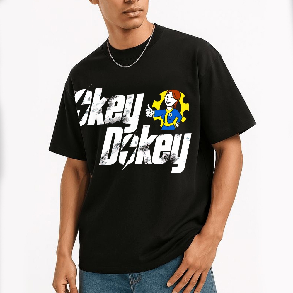 Okey Dokey Geek Cotton T-shirt 