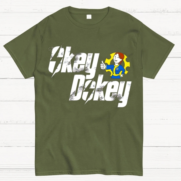 Okey Dokey Geek Cotton T-shirt 