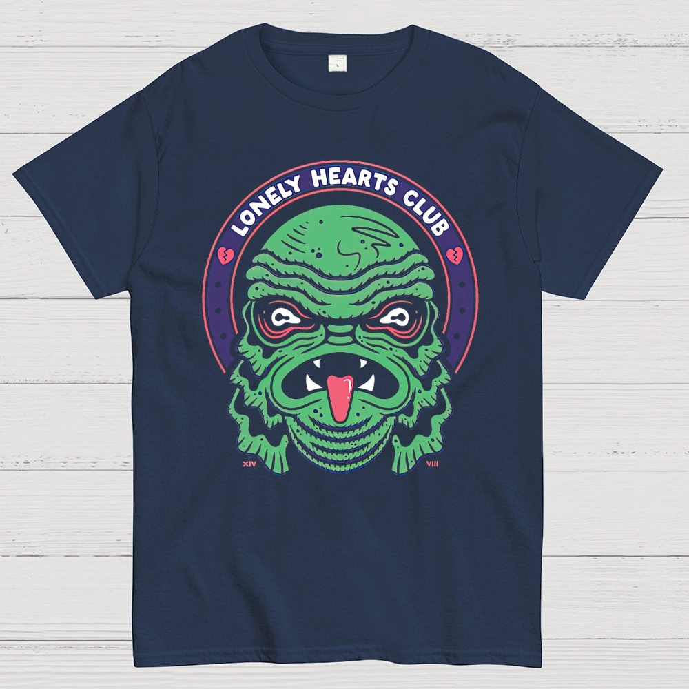 Lonely Hearts Monster Cotton T-shirt 