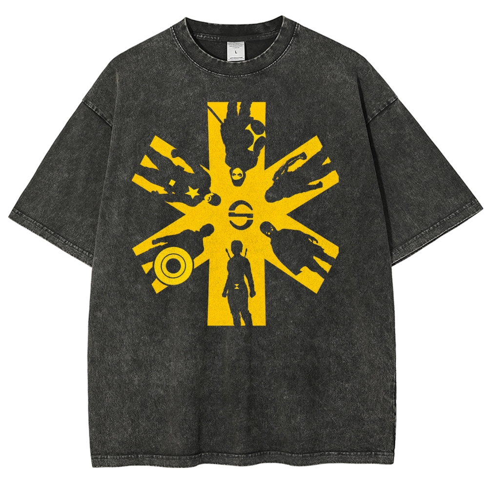 X-Team Symbol Silhouette Washed T-Shirt