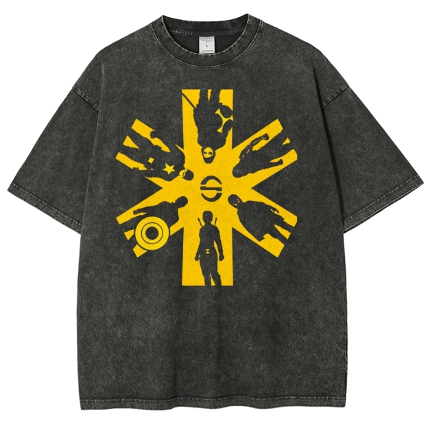 X-Team Symbol Silhouette Washed T-Shirt