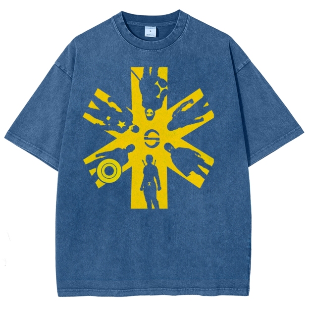 X-Team Symbol Silhouette Washed T-Shirt