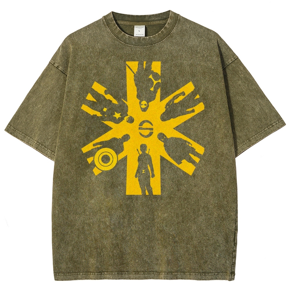 X-Team Symbol Silhouette Washed T-Shirt