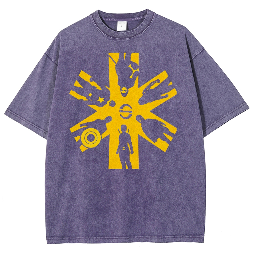 X-Team Symbol Silhouette Washed T-Shirt