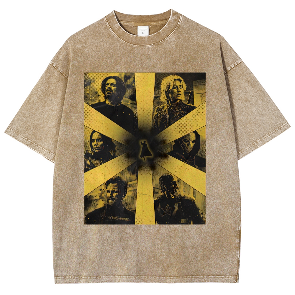 X-Team Starburst Character Washed T-Shirt