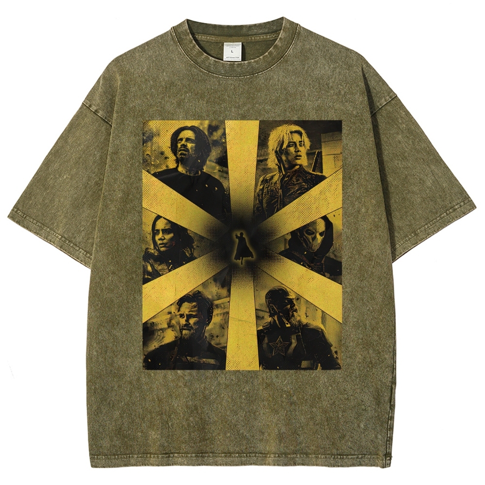 X-Team Starburst Character Washed T-Shirt