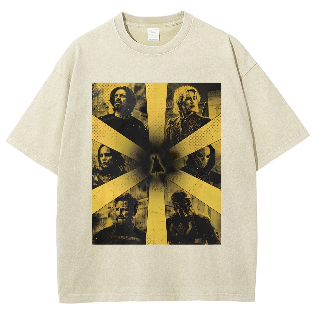 X-Team Starburst Character Washed T-Shirt