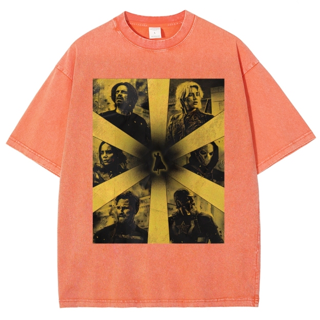 X-Team Starburst Character Washed T-Shirt