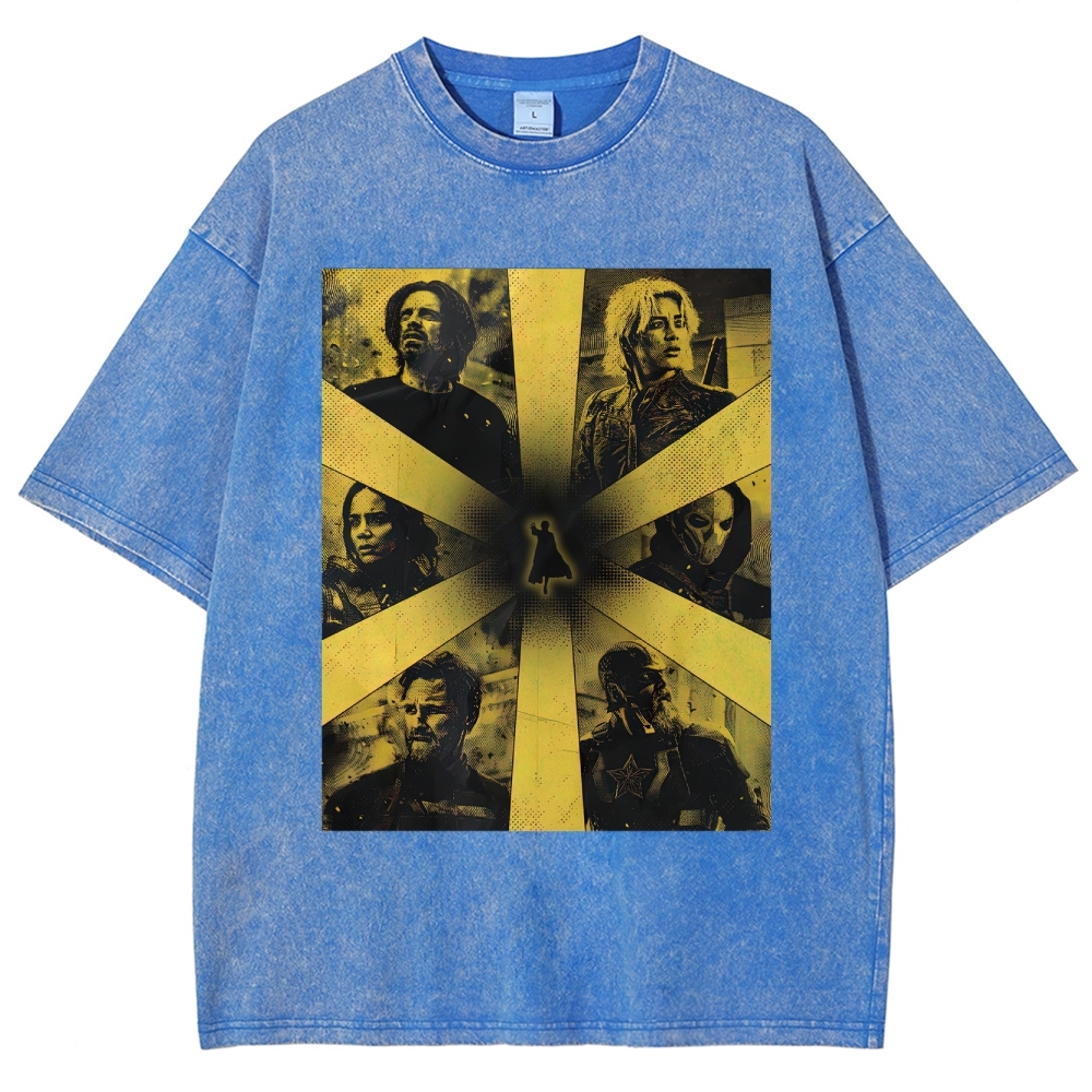 X-Team Starburst Character Washed T-Shirt