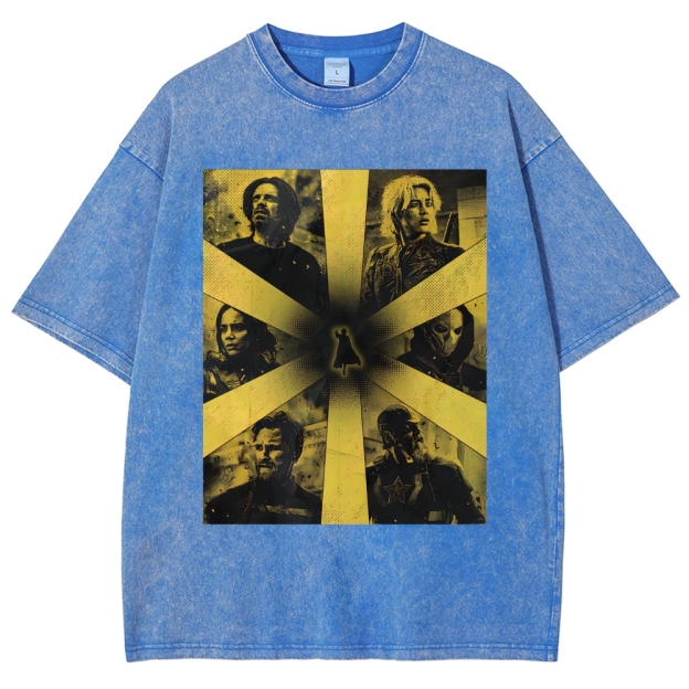 X-Team Starburst Character Washed T-Shirt