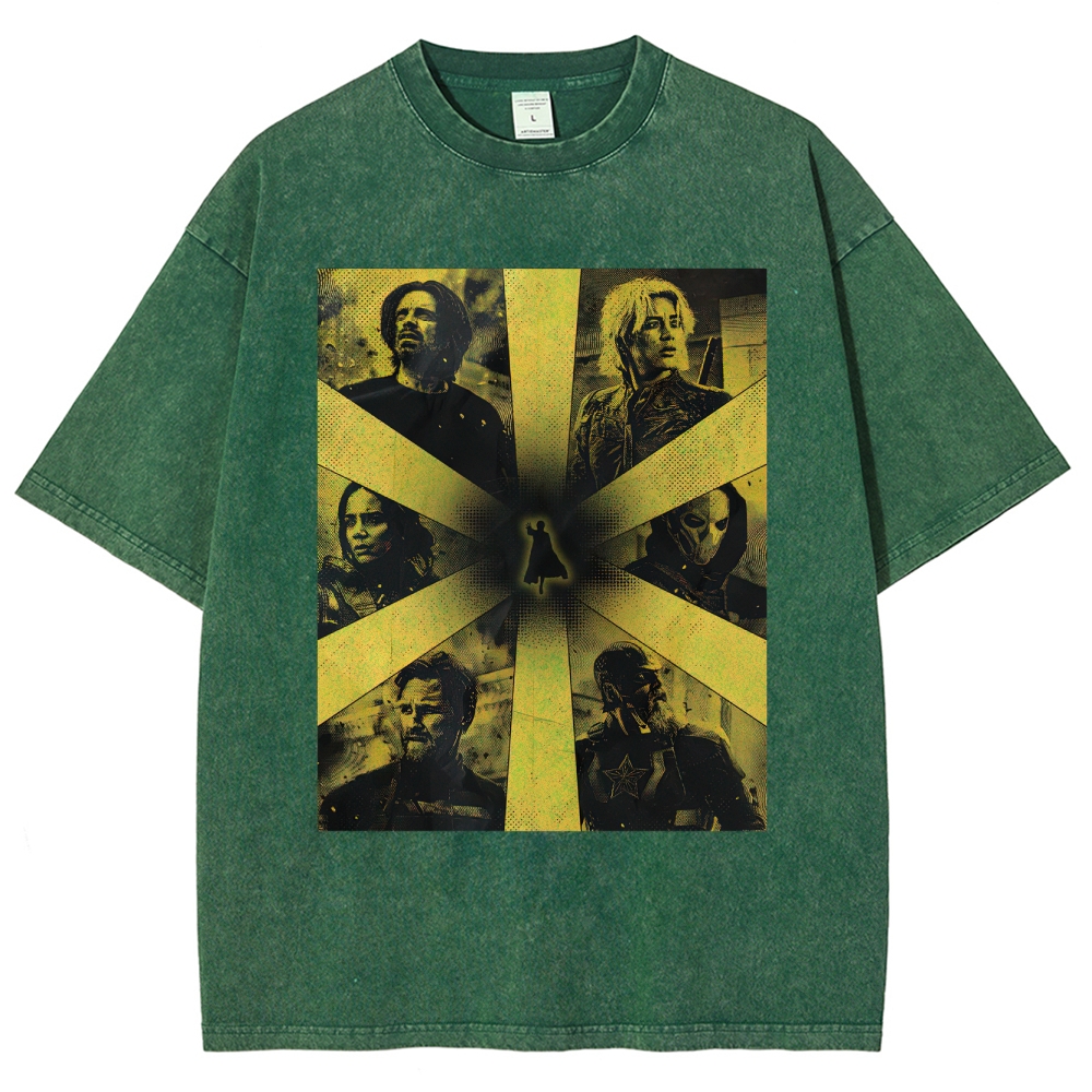 X-Team Starburst Character Washed T-Shirt