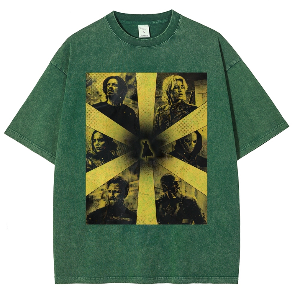 X-Team Starburst Character Washed T-Shirt