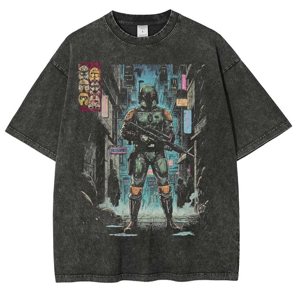 Neon Alley Armored Hunter Washed T-Shirt