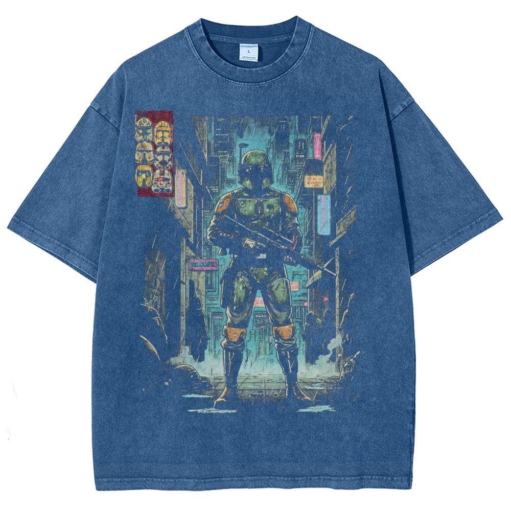 Neon Alley Armored Hunter Washed T-Shirt 