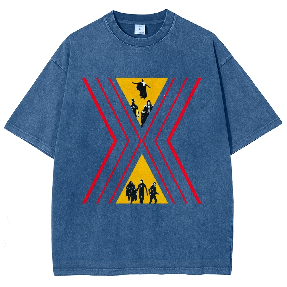 X-Team Dual Triangle Character Washed T-Shirt