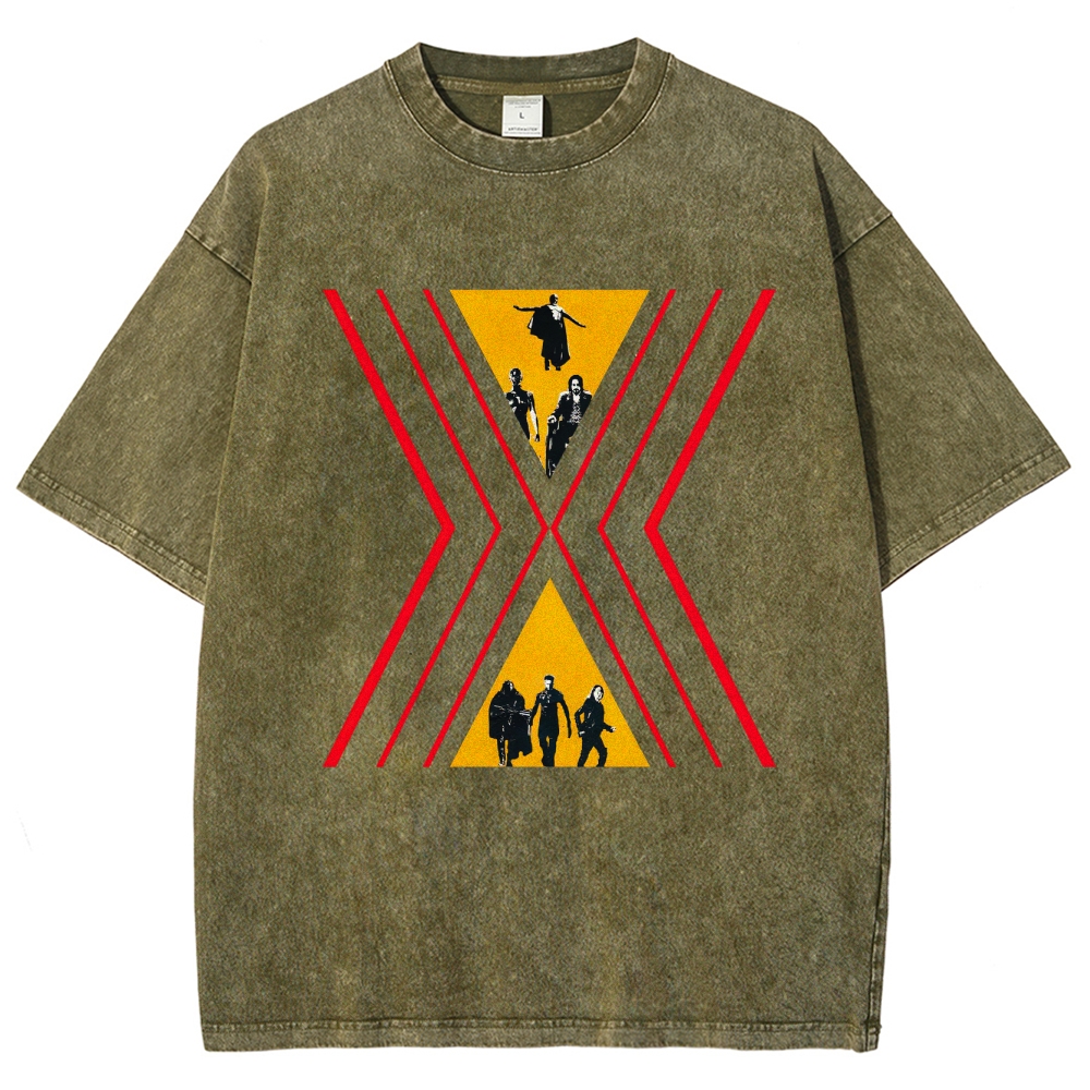 X-Team Dual Triangle Character Washed T-Shirt