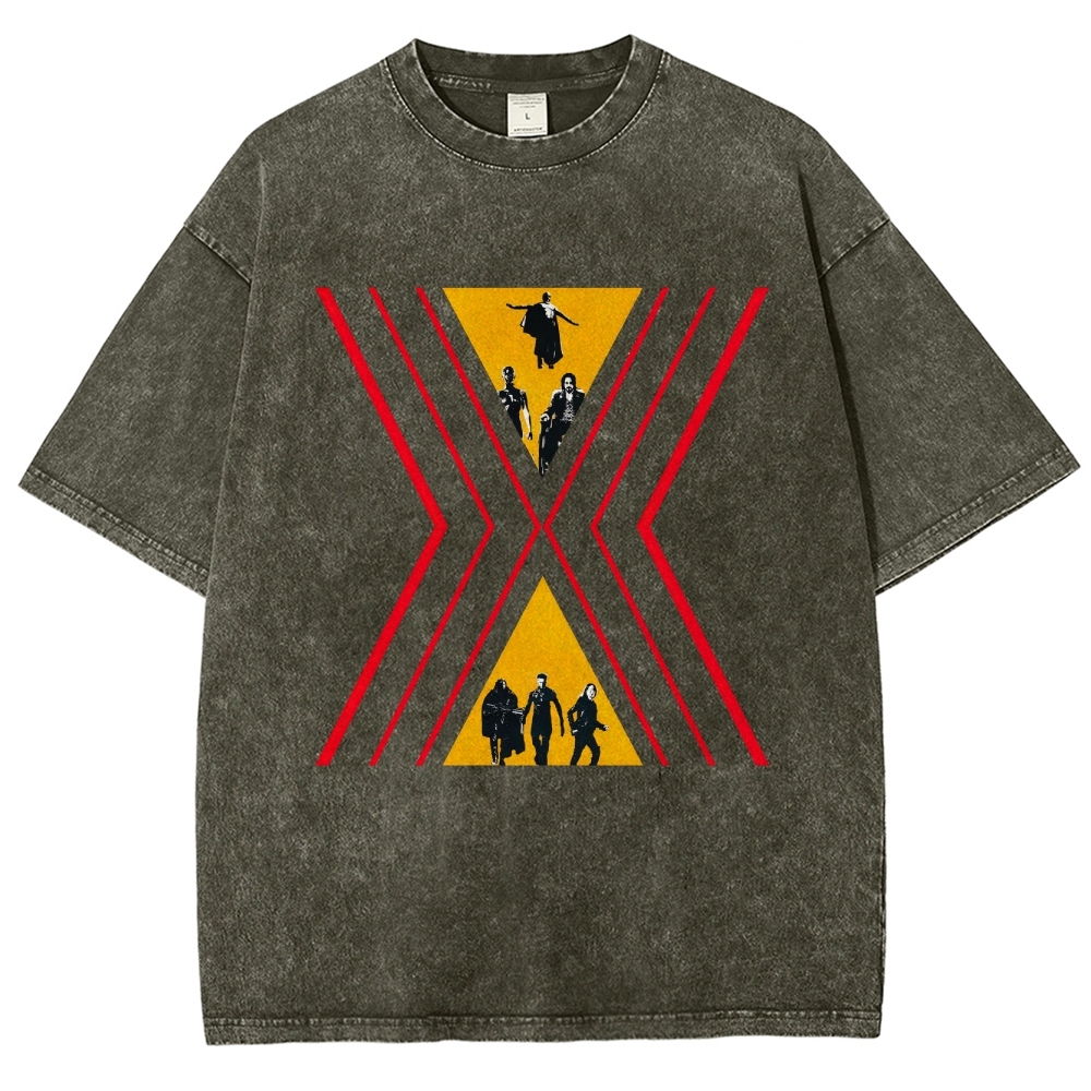 X-Team Dual Triangle Character Washed T-Shirt