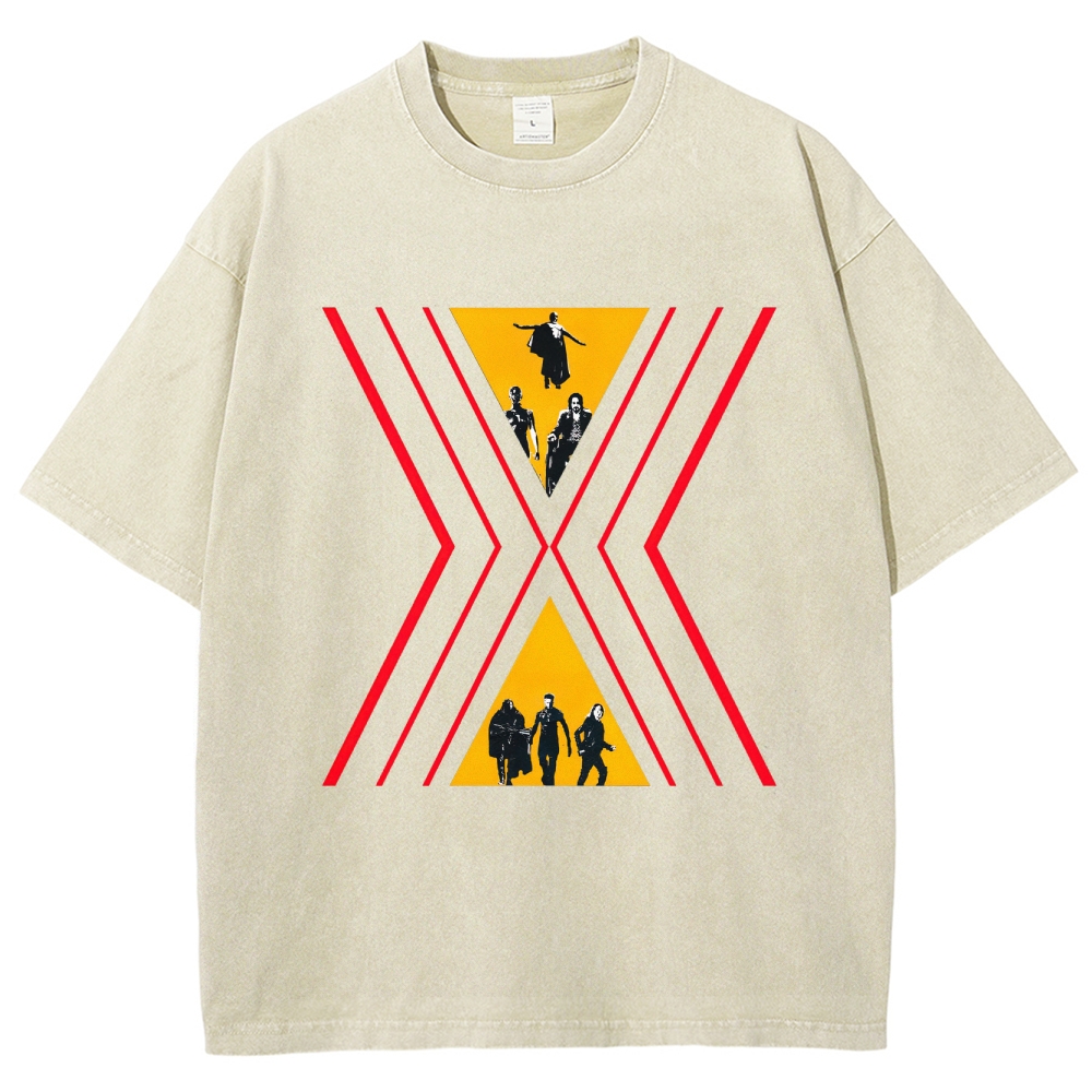 X-Team Dual Triangle Character Washed T-Shirt