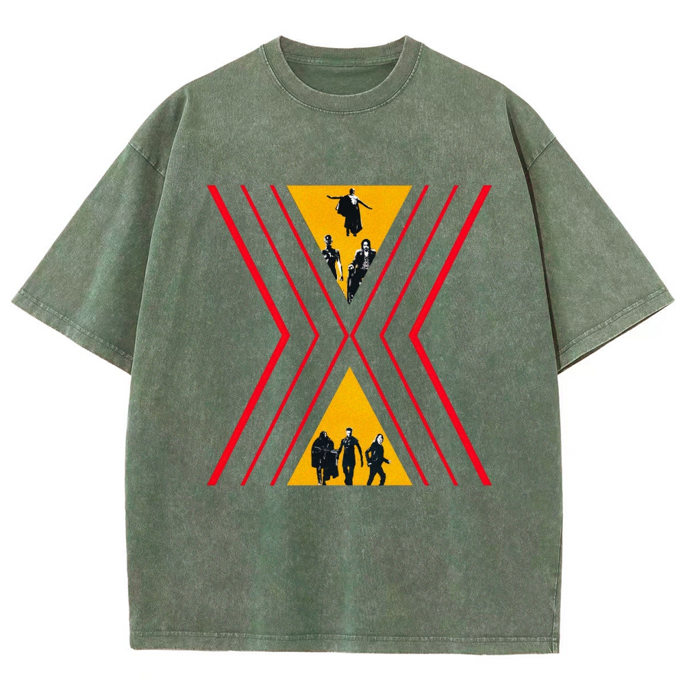 X-Team Dual Triangle Character Washed T-Shirt