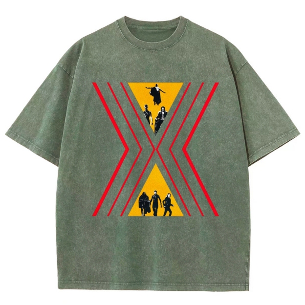 X-Team Dual Triangle Character Washed T-Shirt