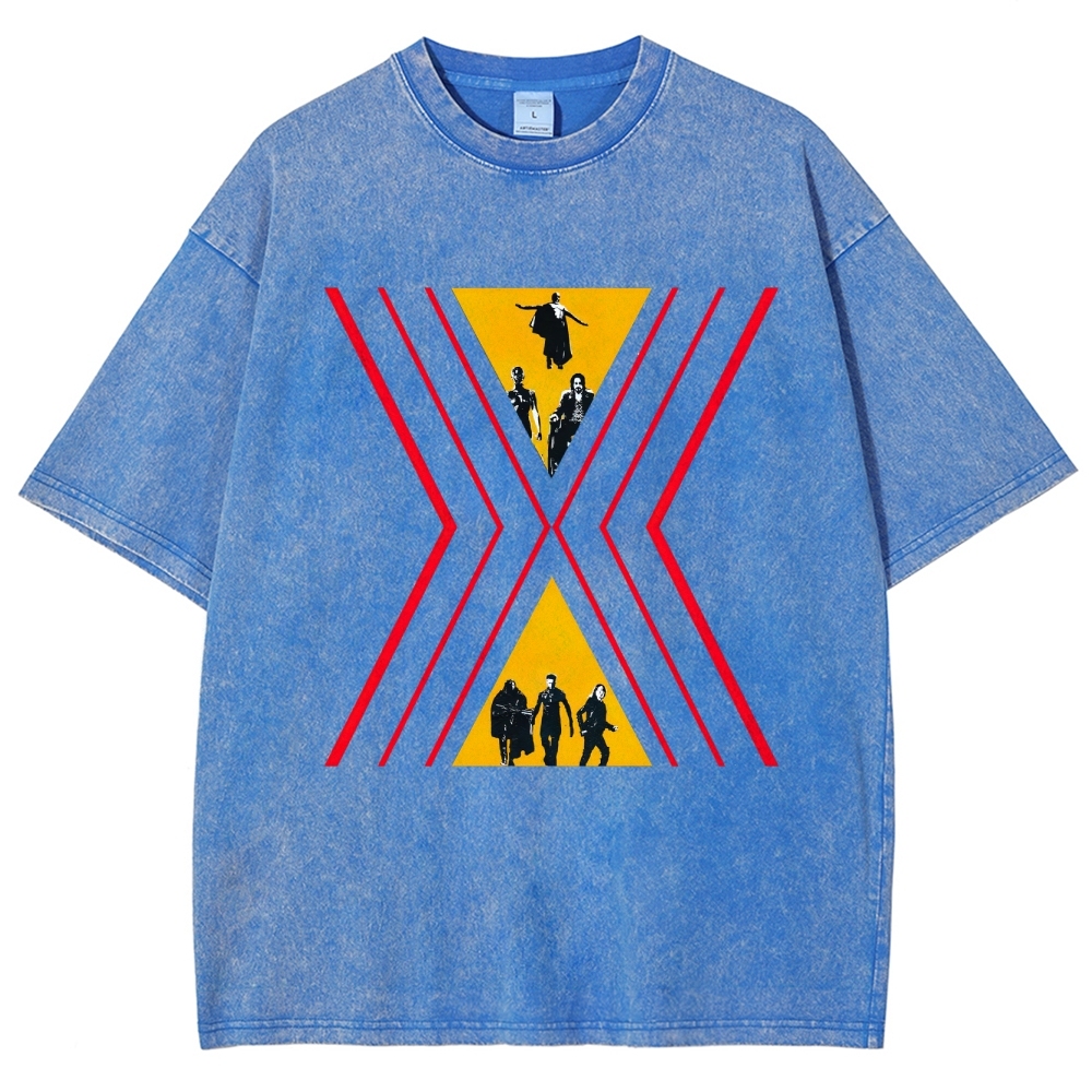 X-Team Dual Triangle Character Washed T-Shirt