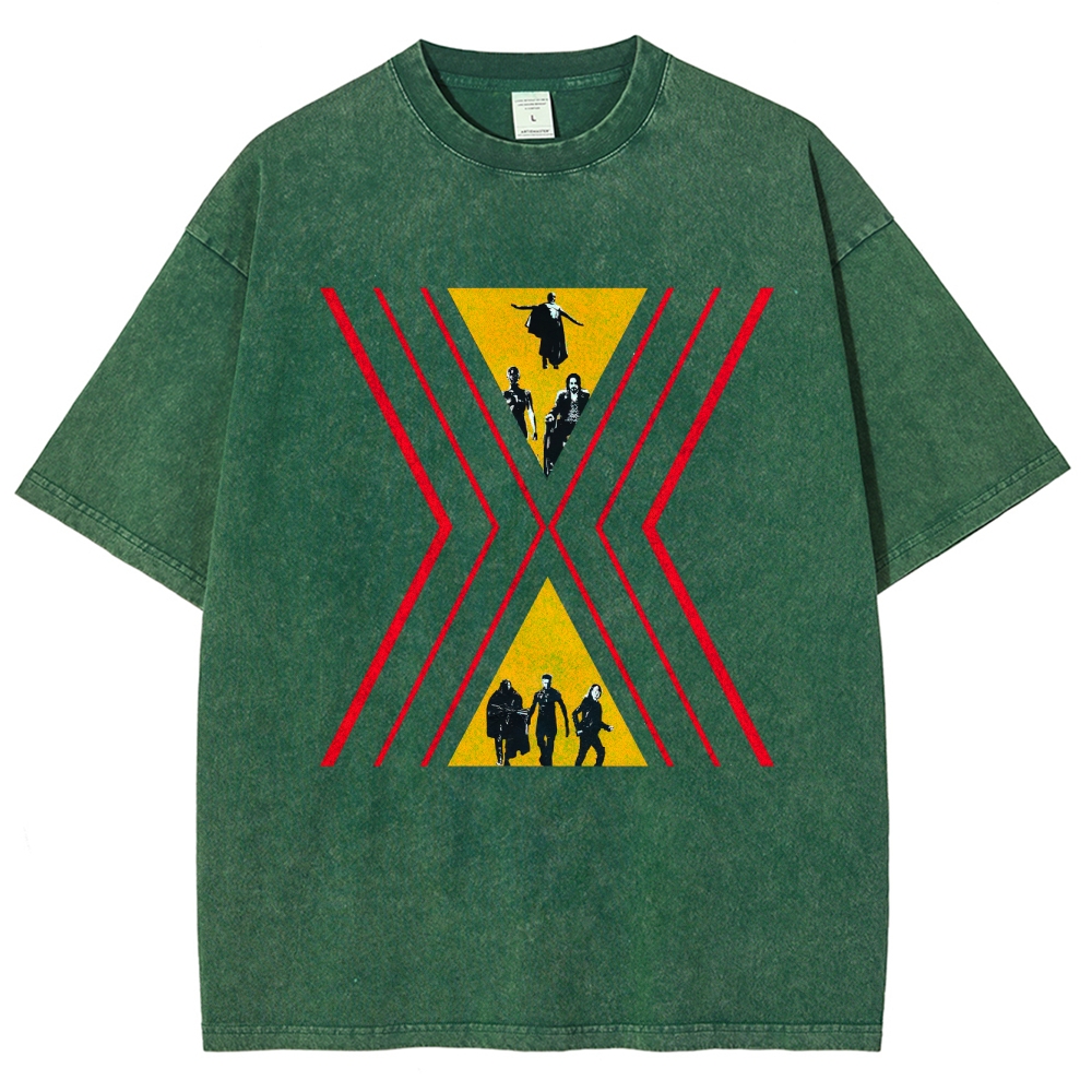X-Team Dual Triangle Character Washed T-Shirt