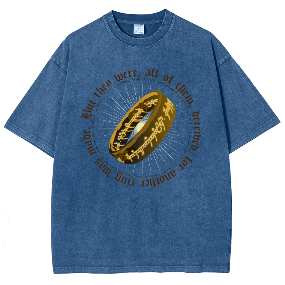 One Ring Script Vintage Washed T-Shirt