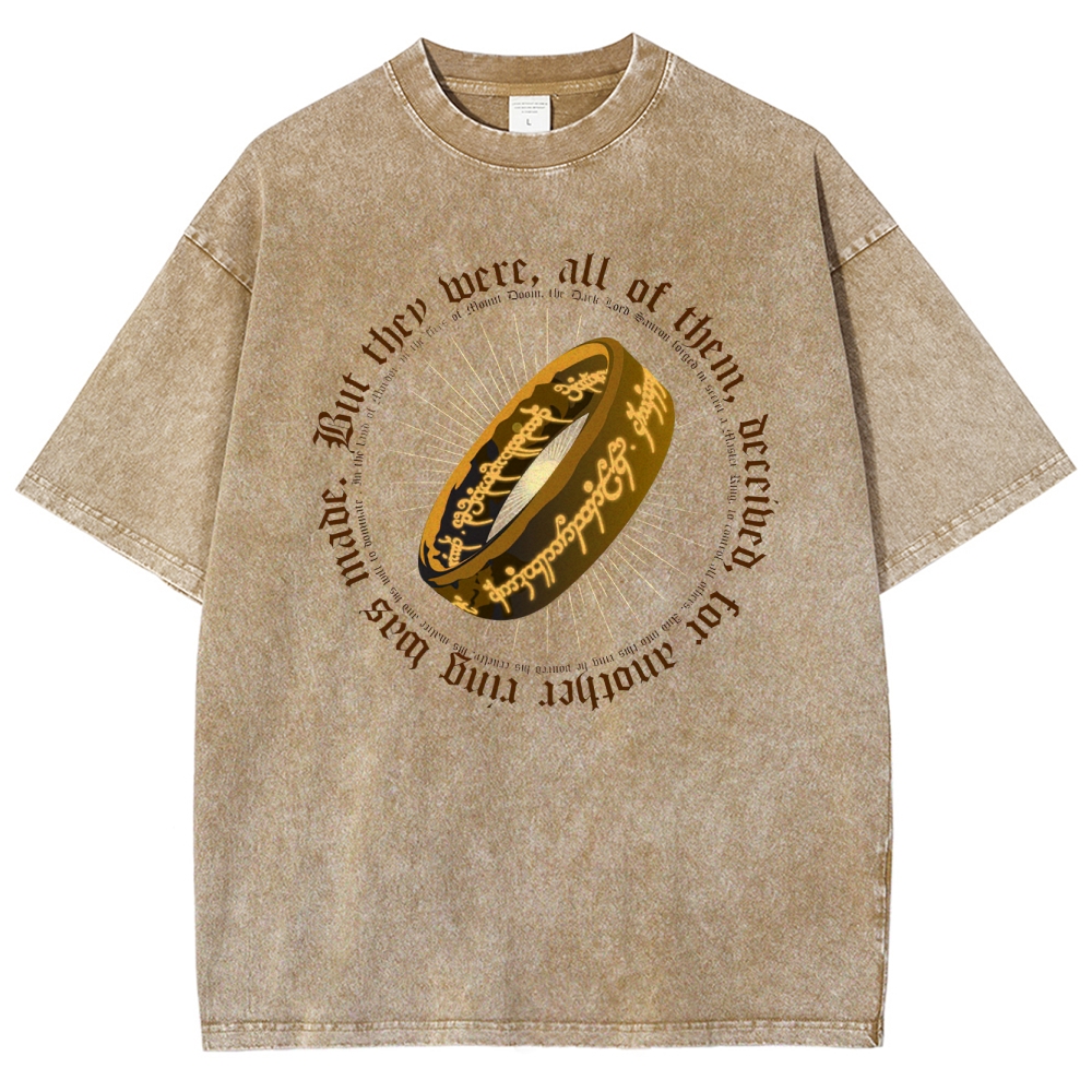 One Ring Script Vintage Washed T-Shirt