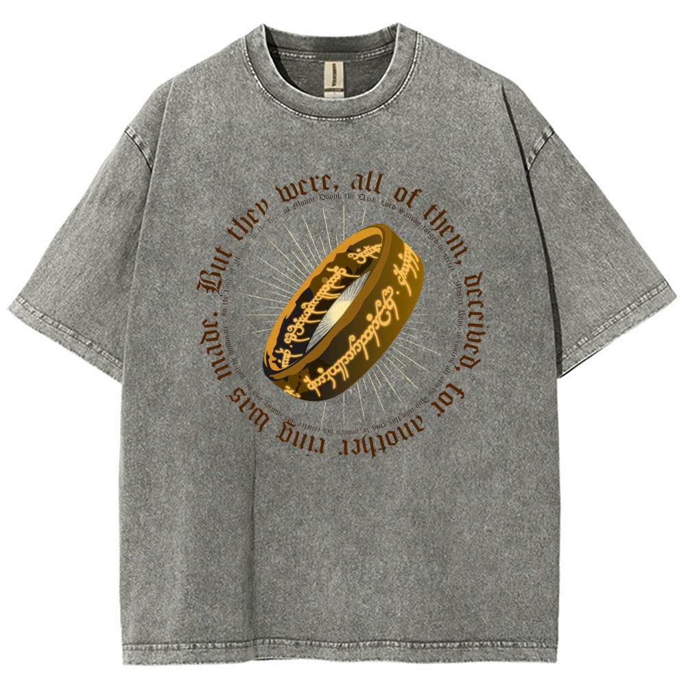 One Ring Script Vintage Washed T-Shirt