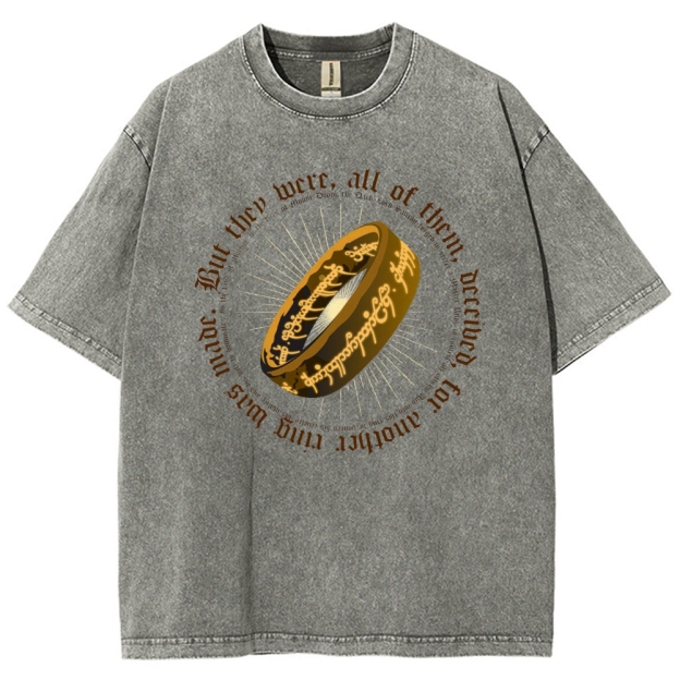 One Ring Script Vintage Washed T-Shirt